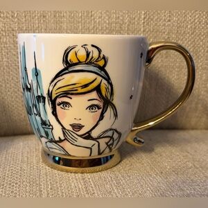 Disney Cinderella Ceramic Mug, New